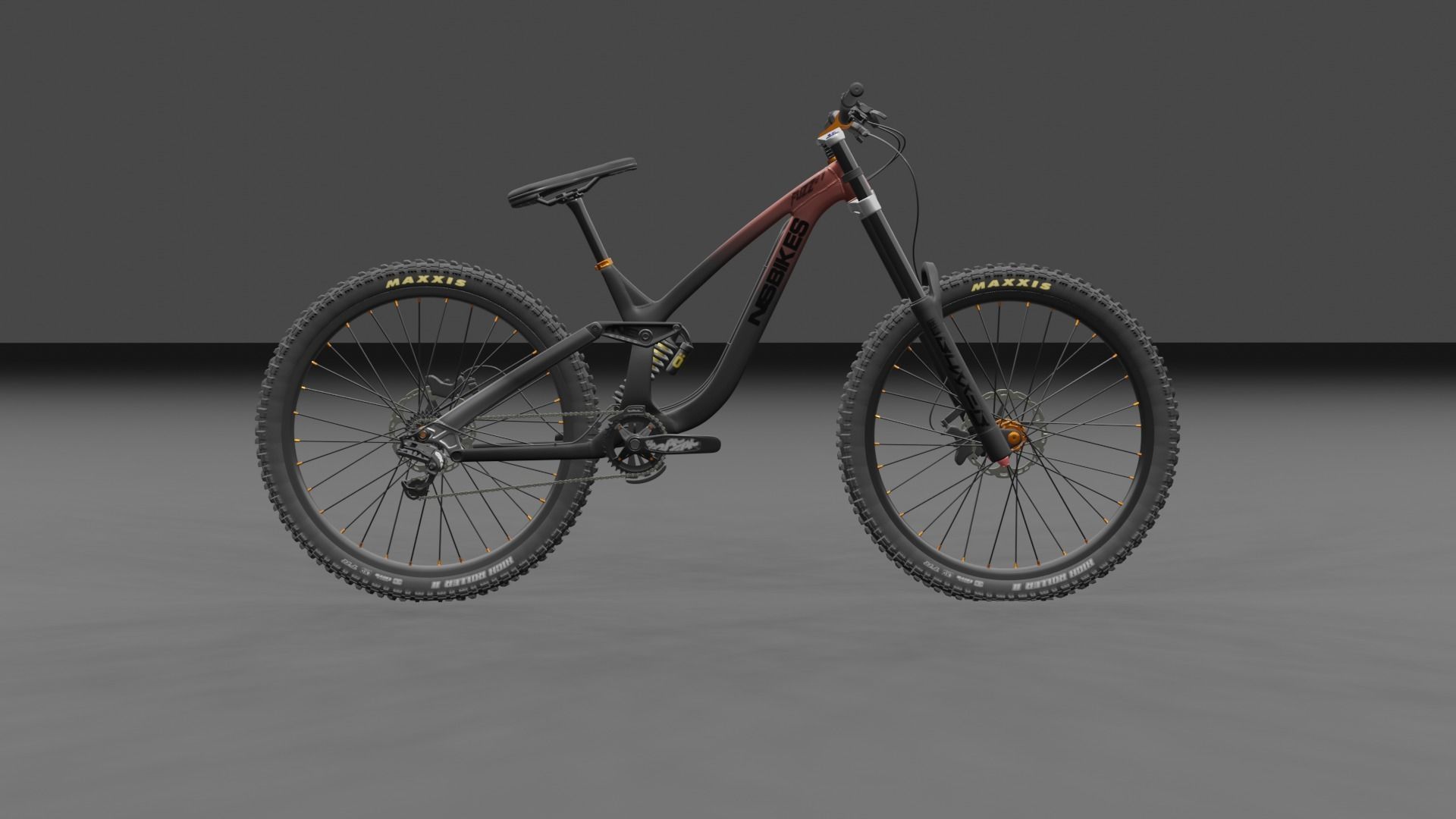 Moutain Bike 3D model_8