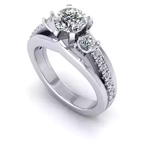 3D CAD NJ -967-Ring 3D print model