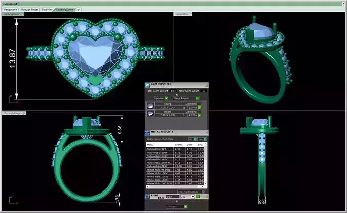 3D CAD NJ -932-Ring