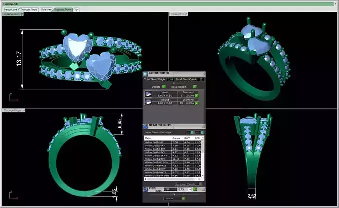 3D CAD NJ -931-Ring