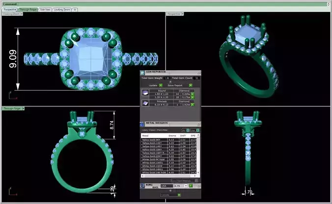 3D CAD NJ -926-Ring 3D print model