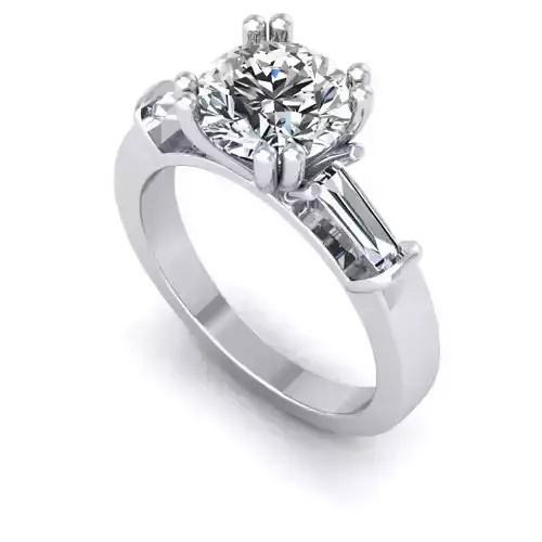 3D CAD NJ -925-Ring 3D print model