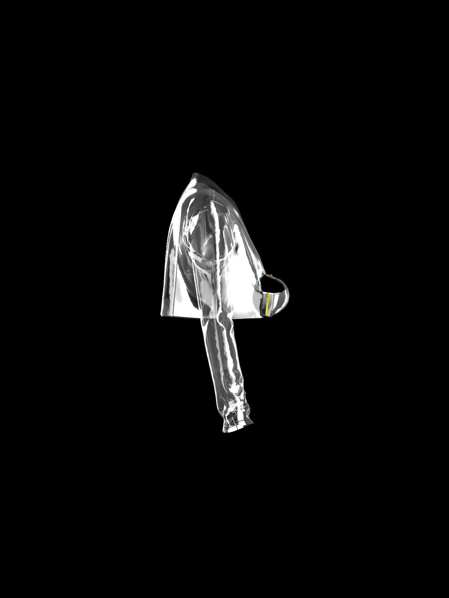 Female transparent longsleeve  3D model_10