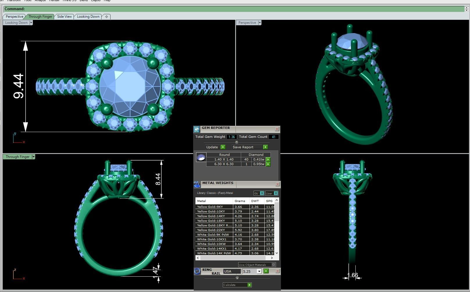 CAD -893-Ring 3D print model_2