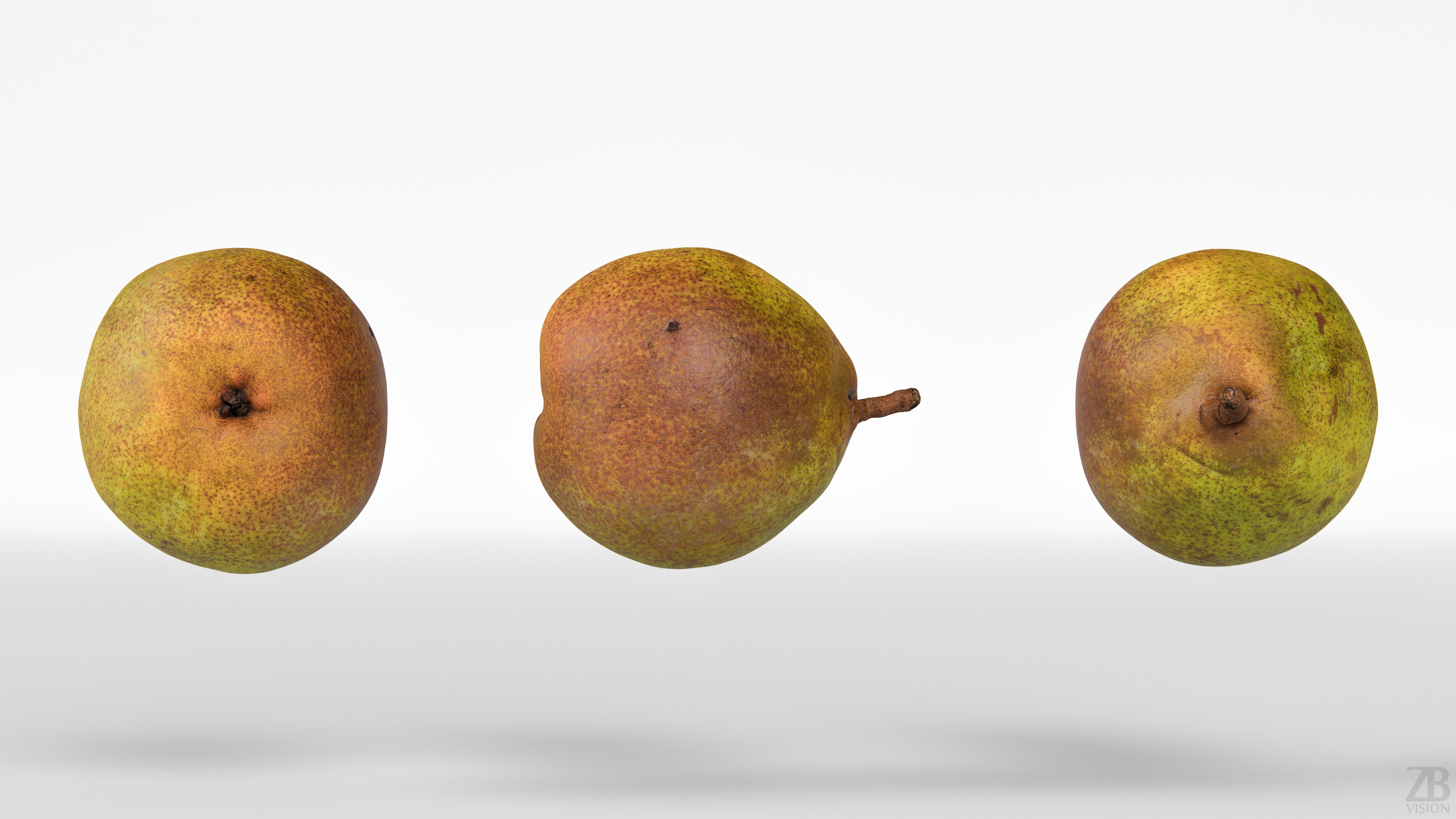 Pear 3D model_4