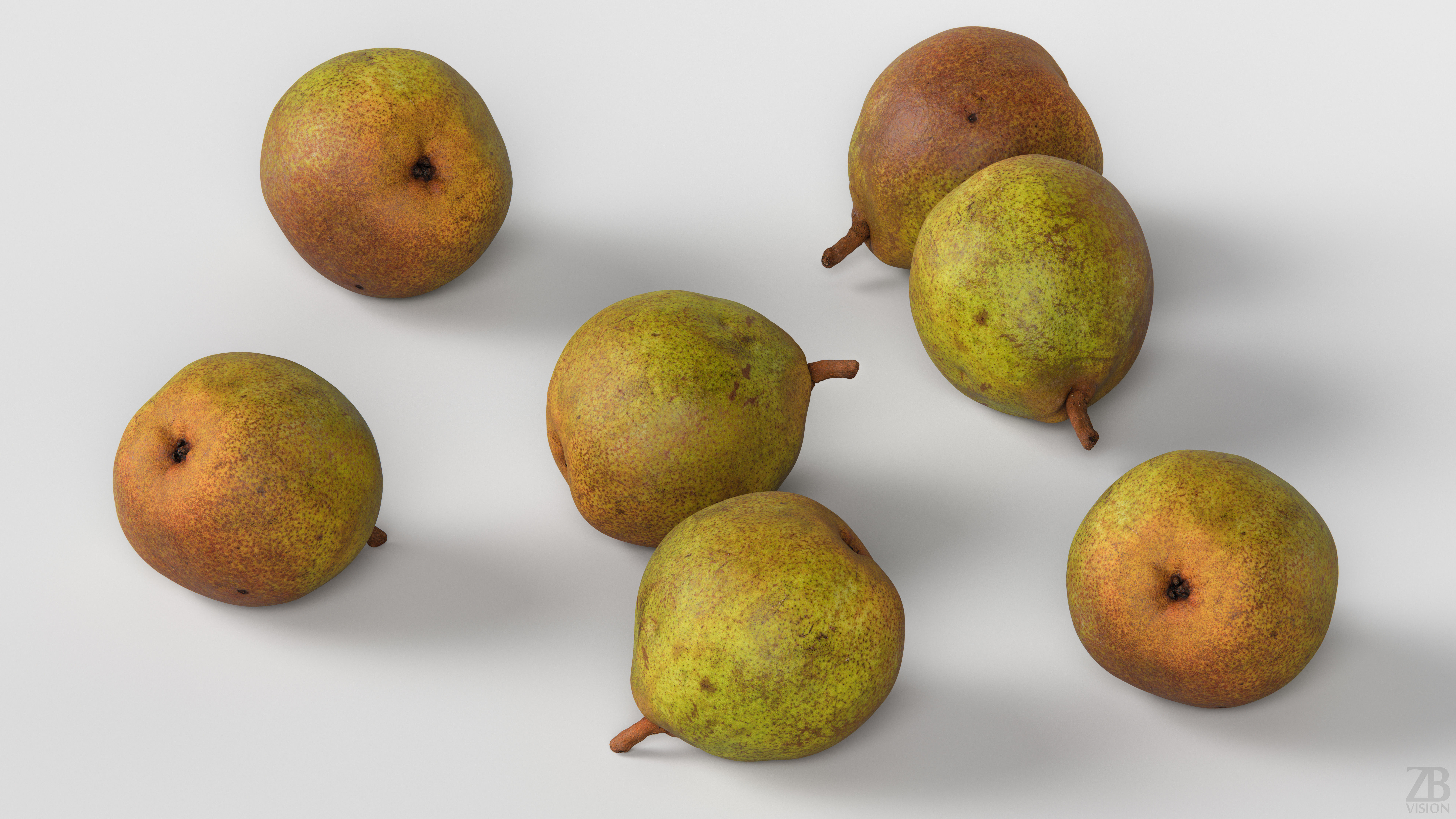 Pear 3D model_2