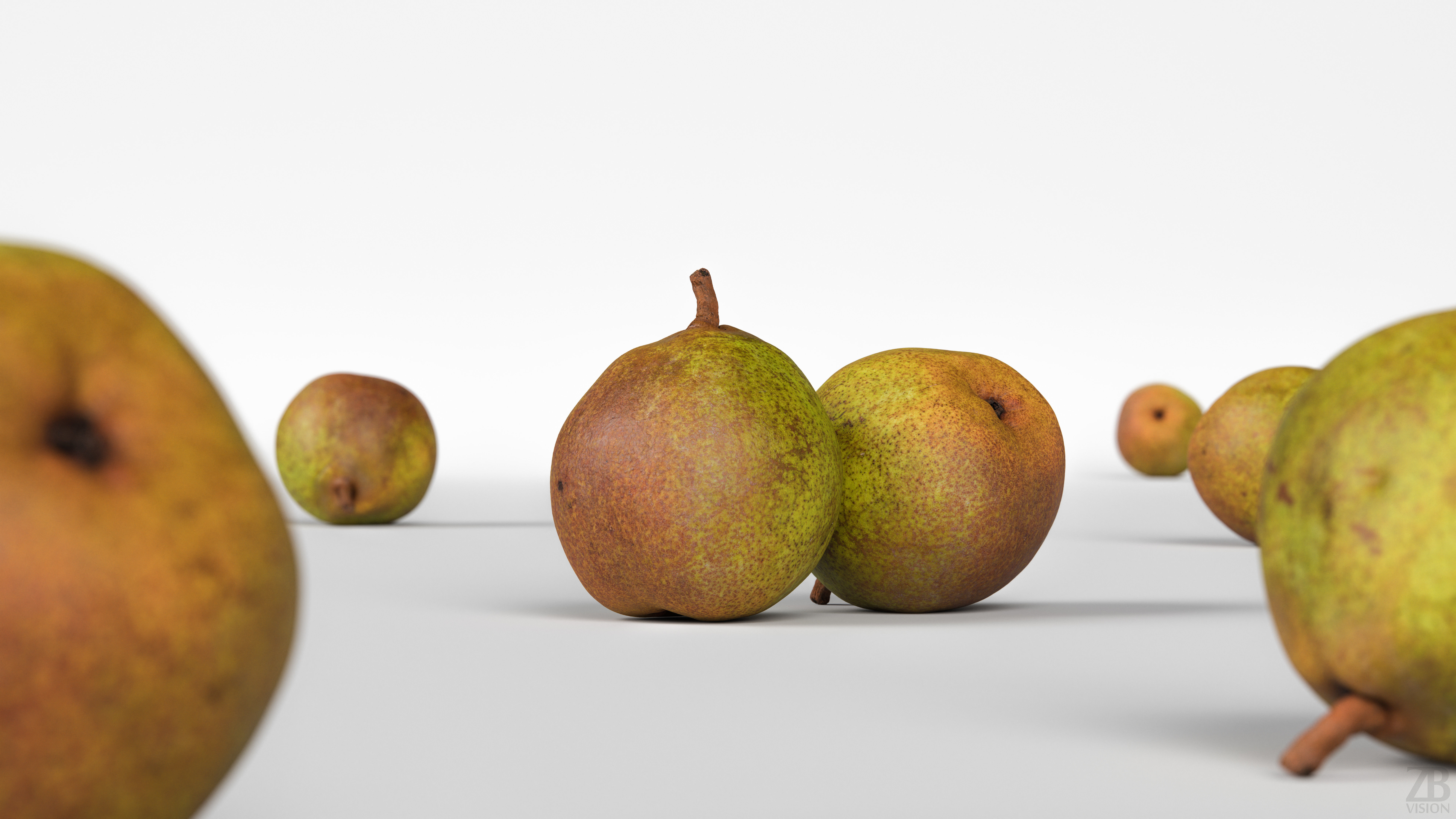 Pear 3D model_1