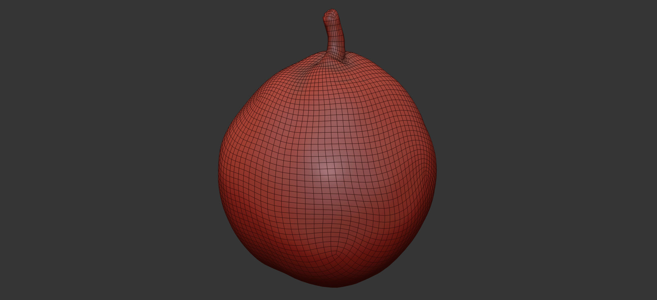 Pear 3D model_6
