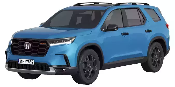 Honda Pilot 2023 3D model