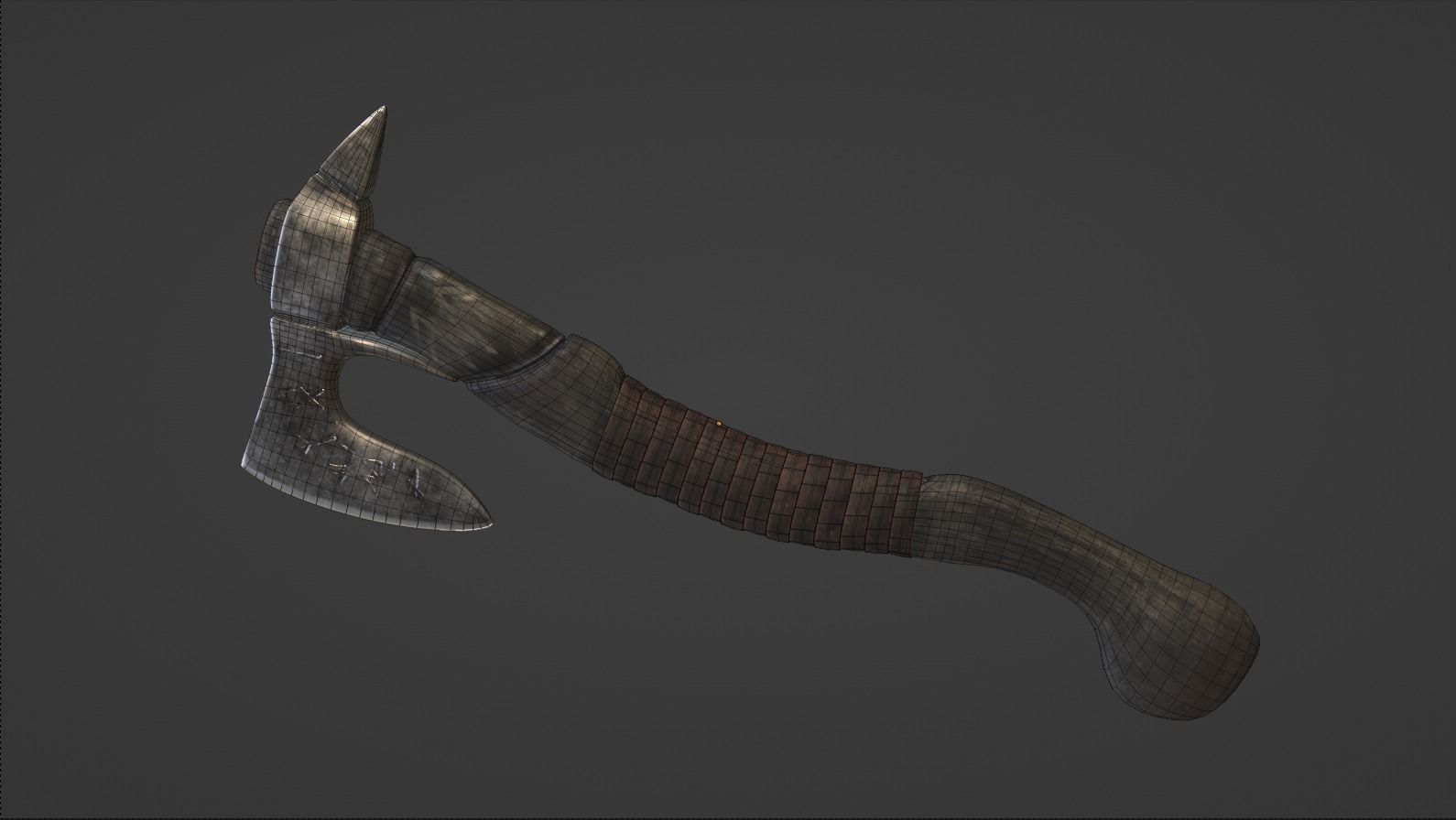 Medieval Weapon Pack Low-poly 3D model_1