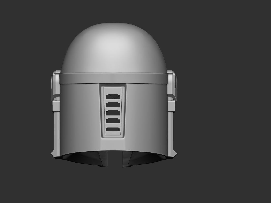 Mandalorian Condor Helmet 3d digital download 3D print model_2