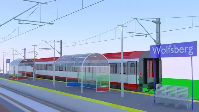 Local railway station III