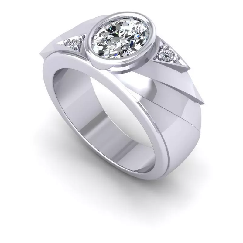 CAD -872-Ring 3D print model