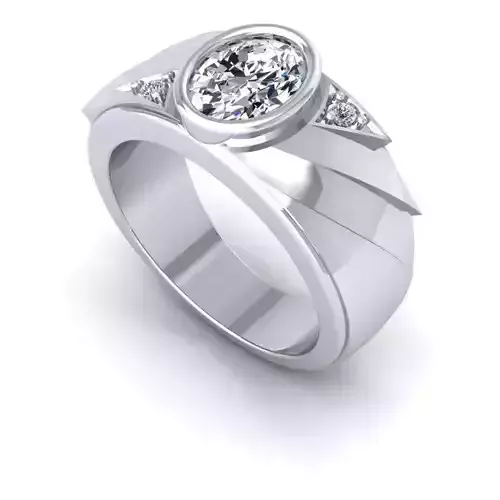 CAD -872-Ring 3D print model