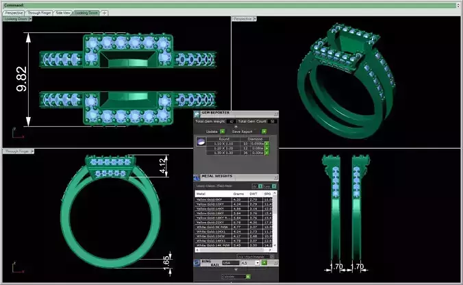 3D CAD NJ -812-Ring 3D print model