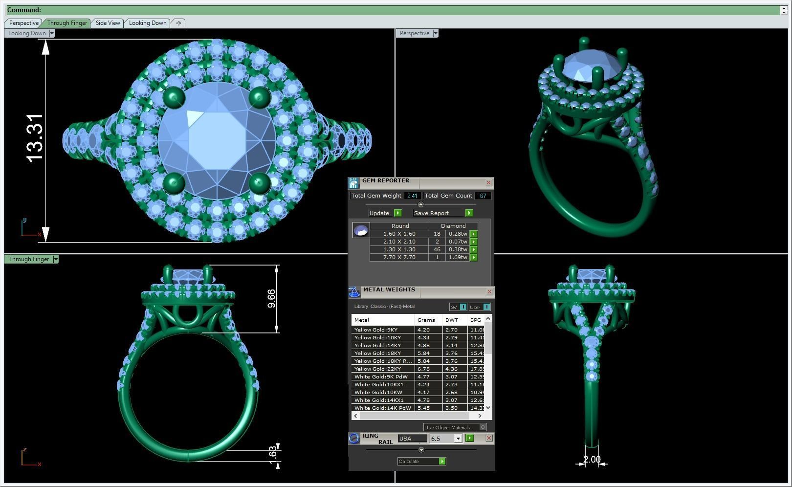 3D CAD NJ -803-Ring 3D print model_1