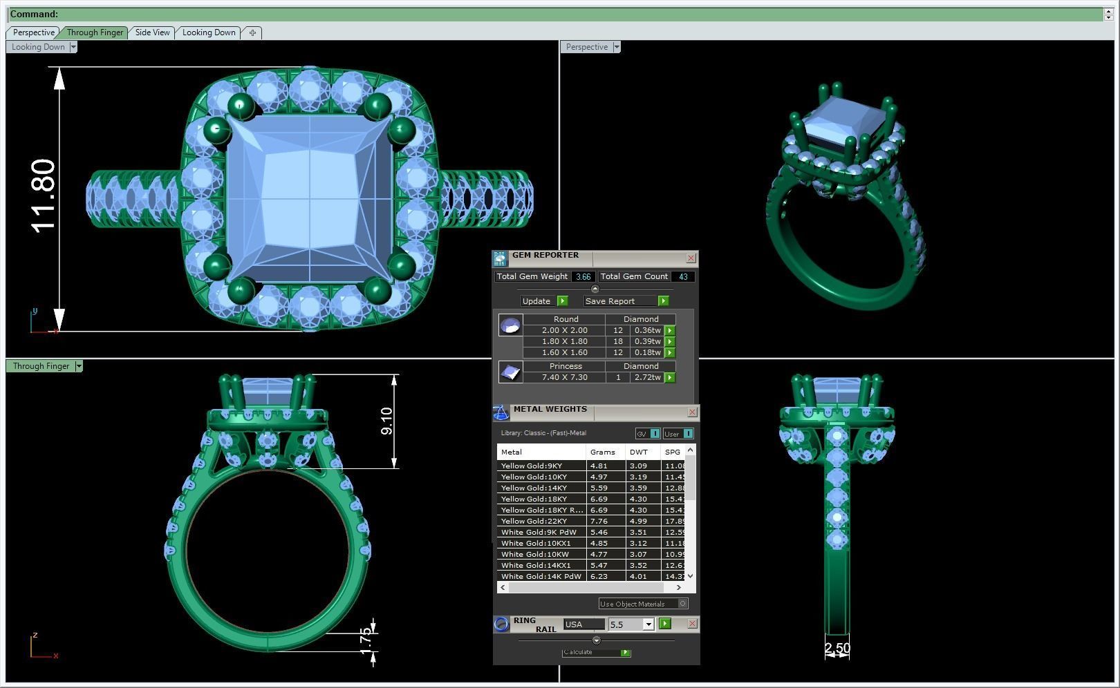 3D CAD NJ -801-Ring 3D print model_3