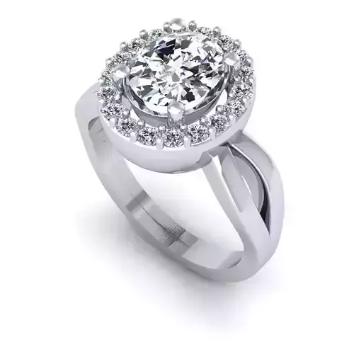 3D CAD NJ -739-Ring 3D print model