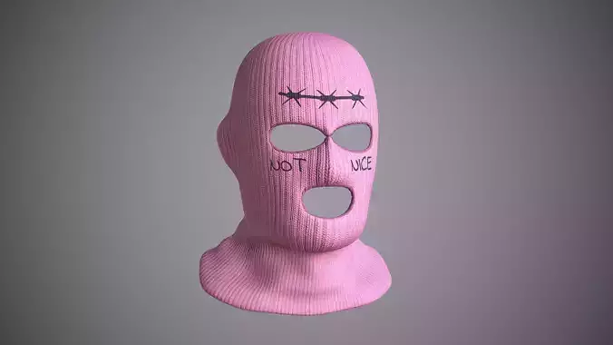 Ski Mask Pink