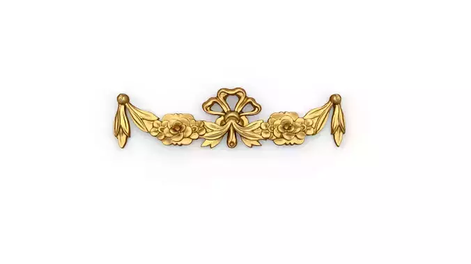 Classic carved decor ornament 402