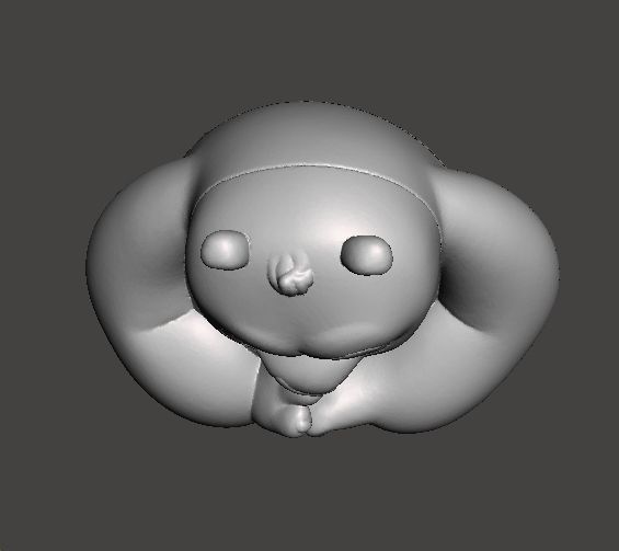 KUNG FU PANDA PO VINTAGE FIGURE MODEL TOY FOR KIDS PRINTABLE 3D print model_4