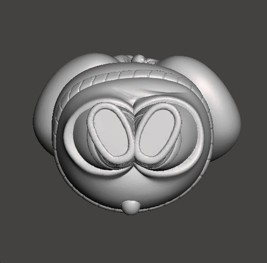 KUNG FU PANDA PO VINTAGE FIGURE MODEL TOY FOR KIDS PRINTABLE 3D print model_5