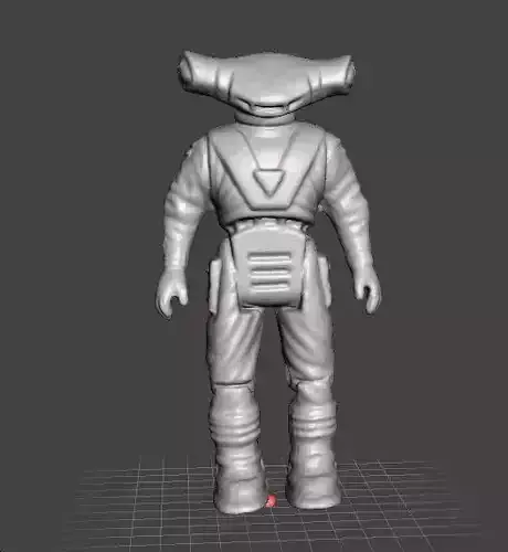 DINOSAUR RIDERS INSPIRED HAMMERHEAD 1988 TOY 65MM FIGURE PVC