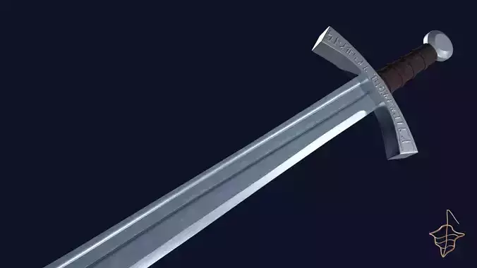 Grossmesser sword with Falchion handle