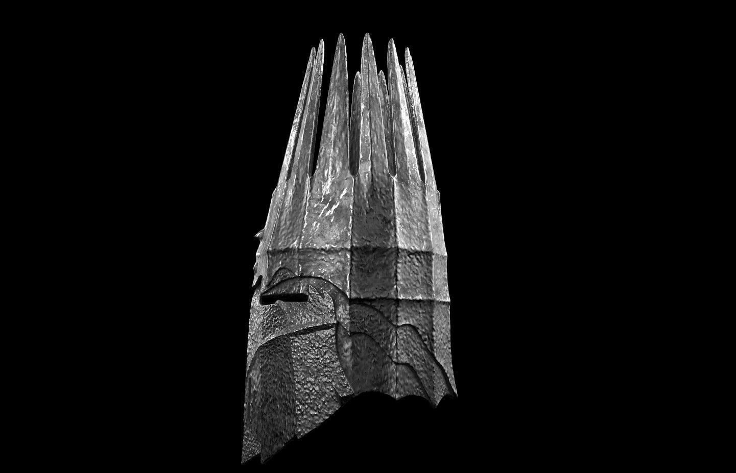 Witch King Alternate Helmet 3D DIGITAL DOWNLOAD 3D print model_2