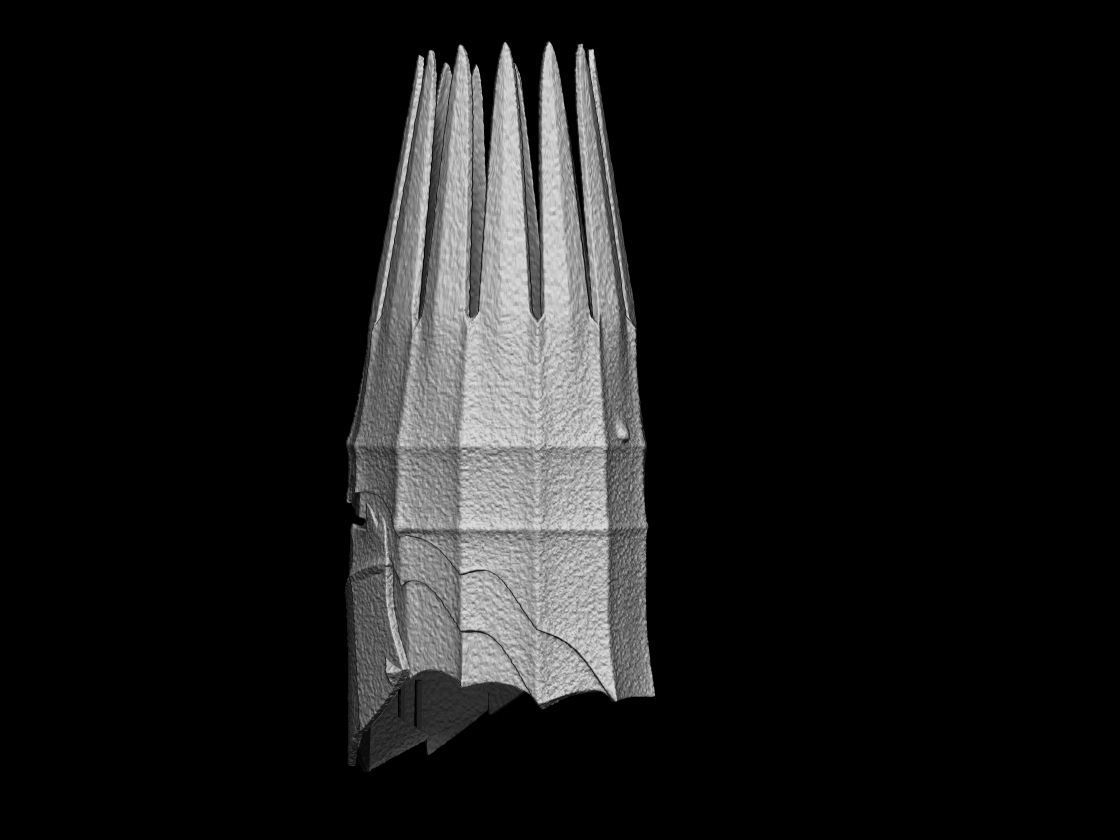 Witch King Alternate Helmet 3D DIGITAL DOWNLOAD 3D print model_3