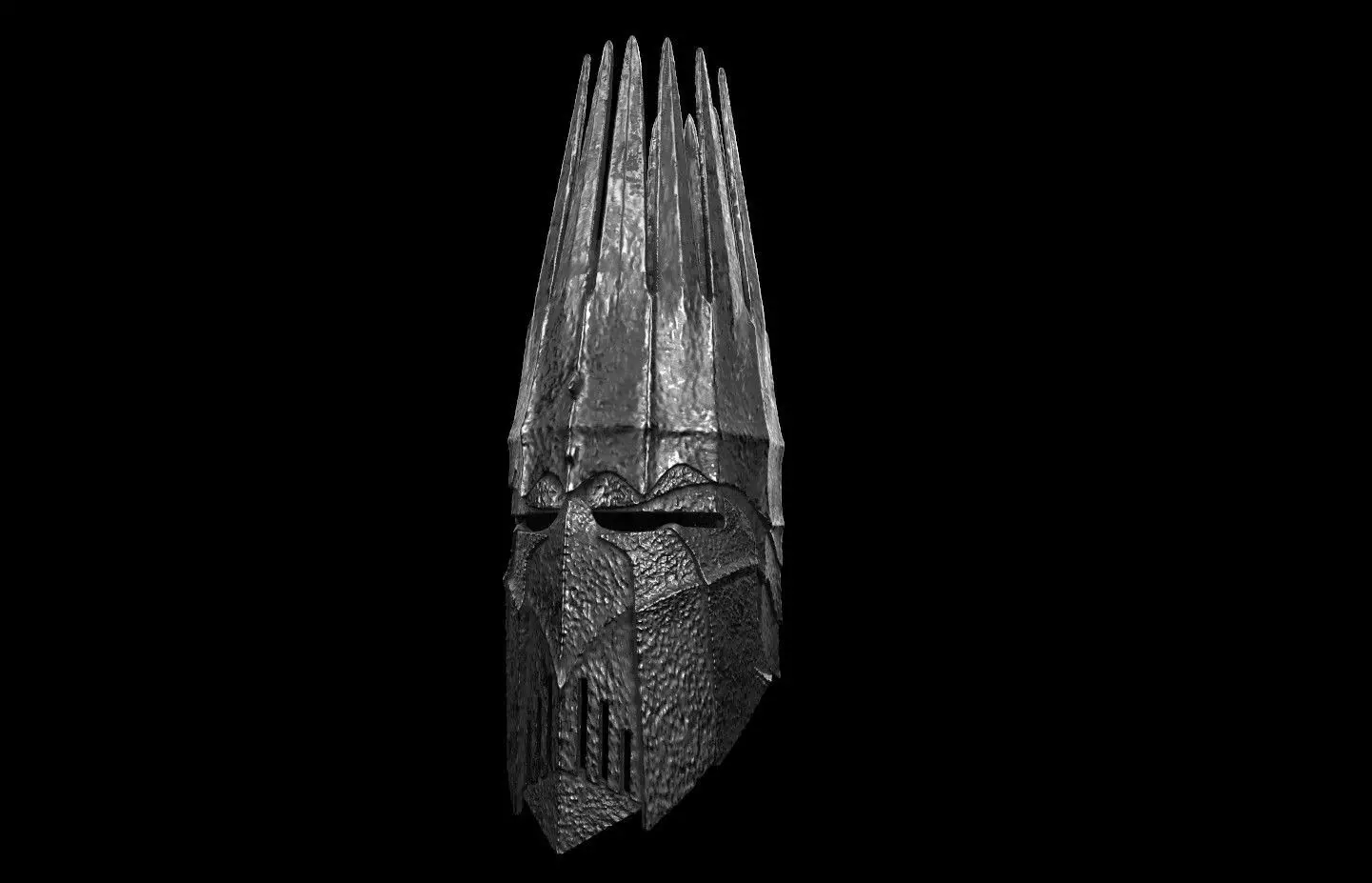 Witch King Alternate Helmet 3D DIGITAL DOWNLOAD 3D print model_0