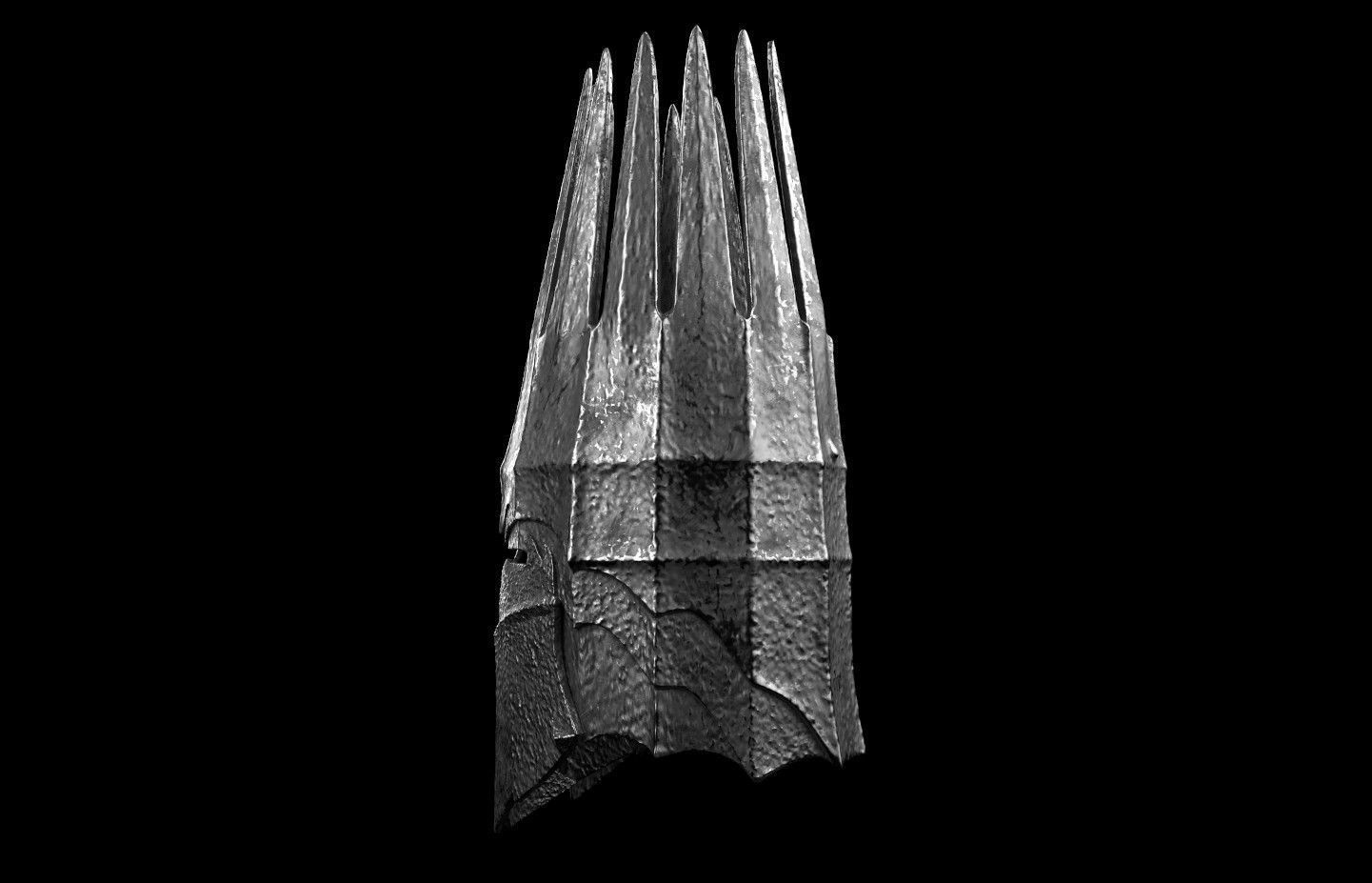 Witch King Alternate Helmet 3D DIGITAL DOWNLOAD 3D print model_4