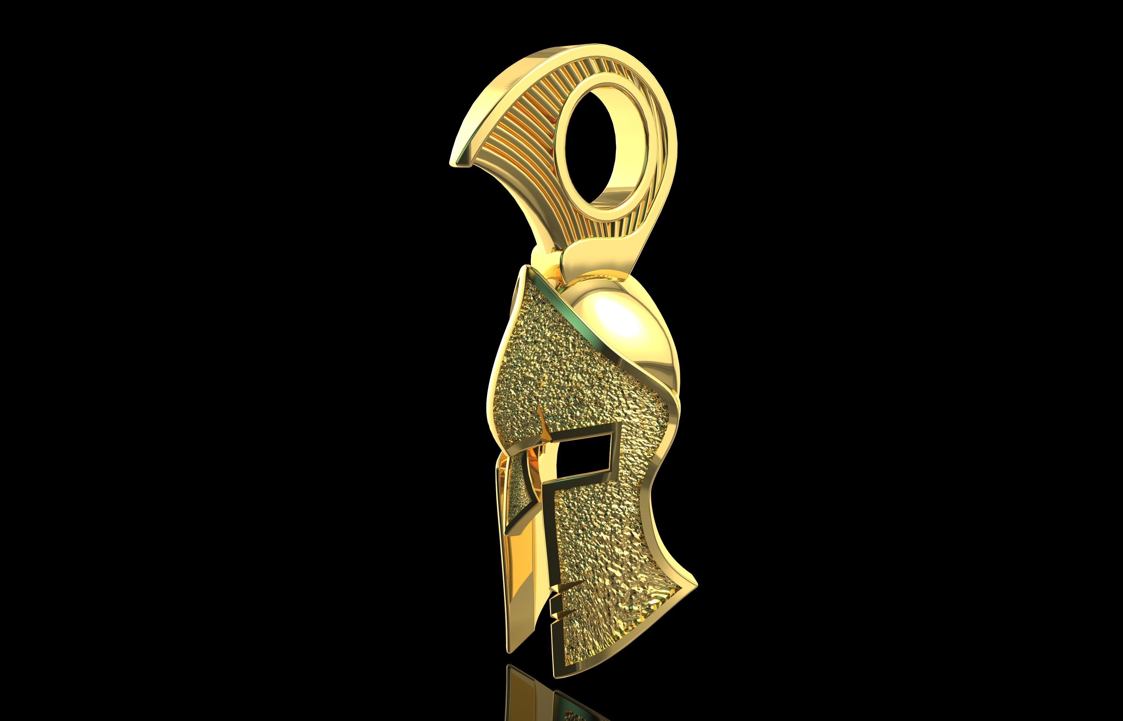 Spartan Hemlet Number 18 3D print model_10