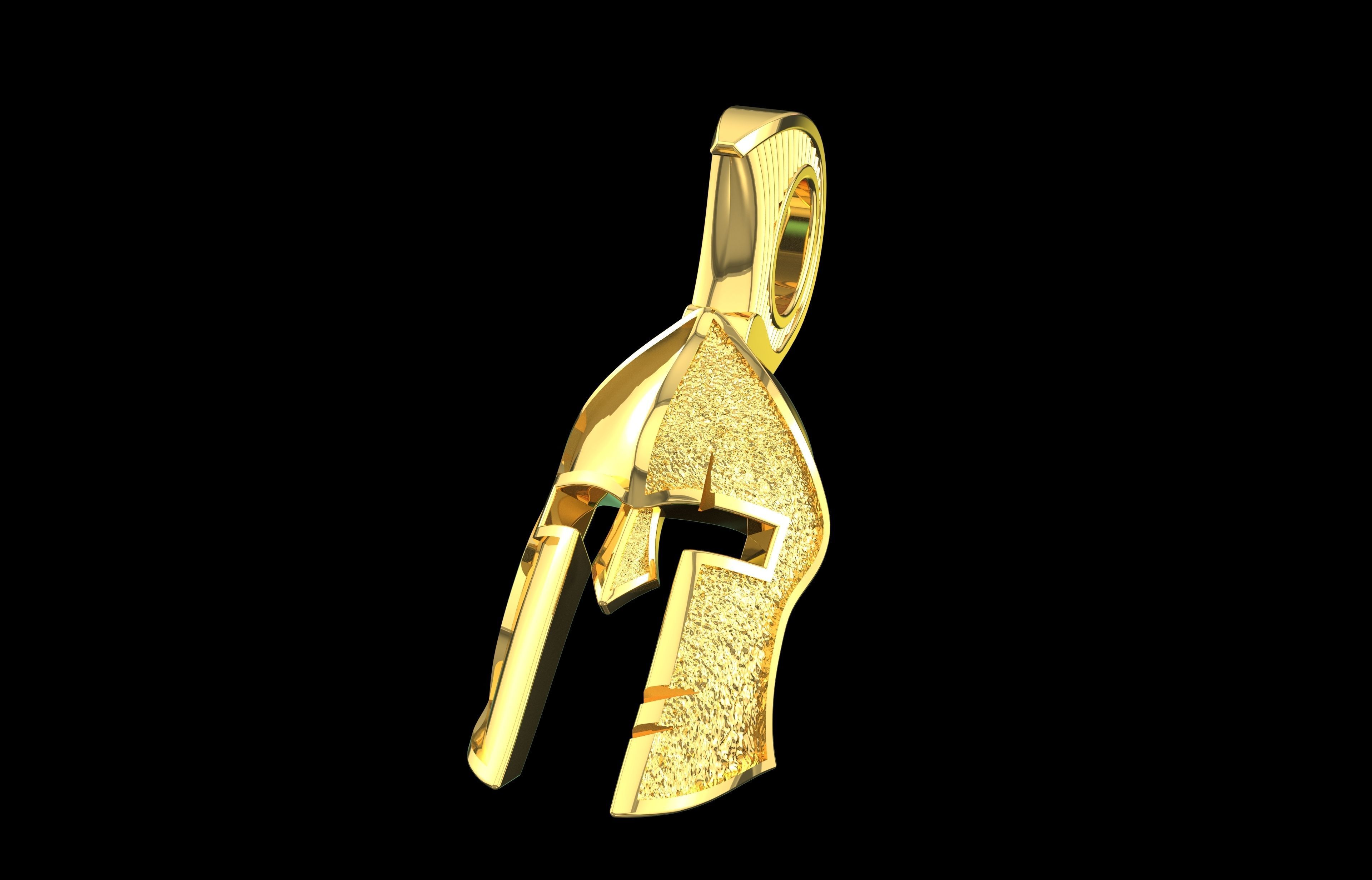 Spartan Hemlet Number 18 3D print model_3