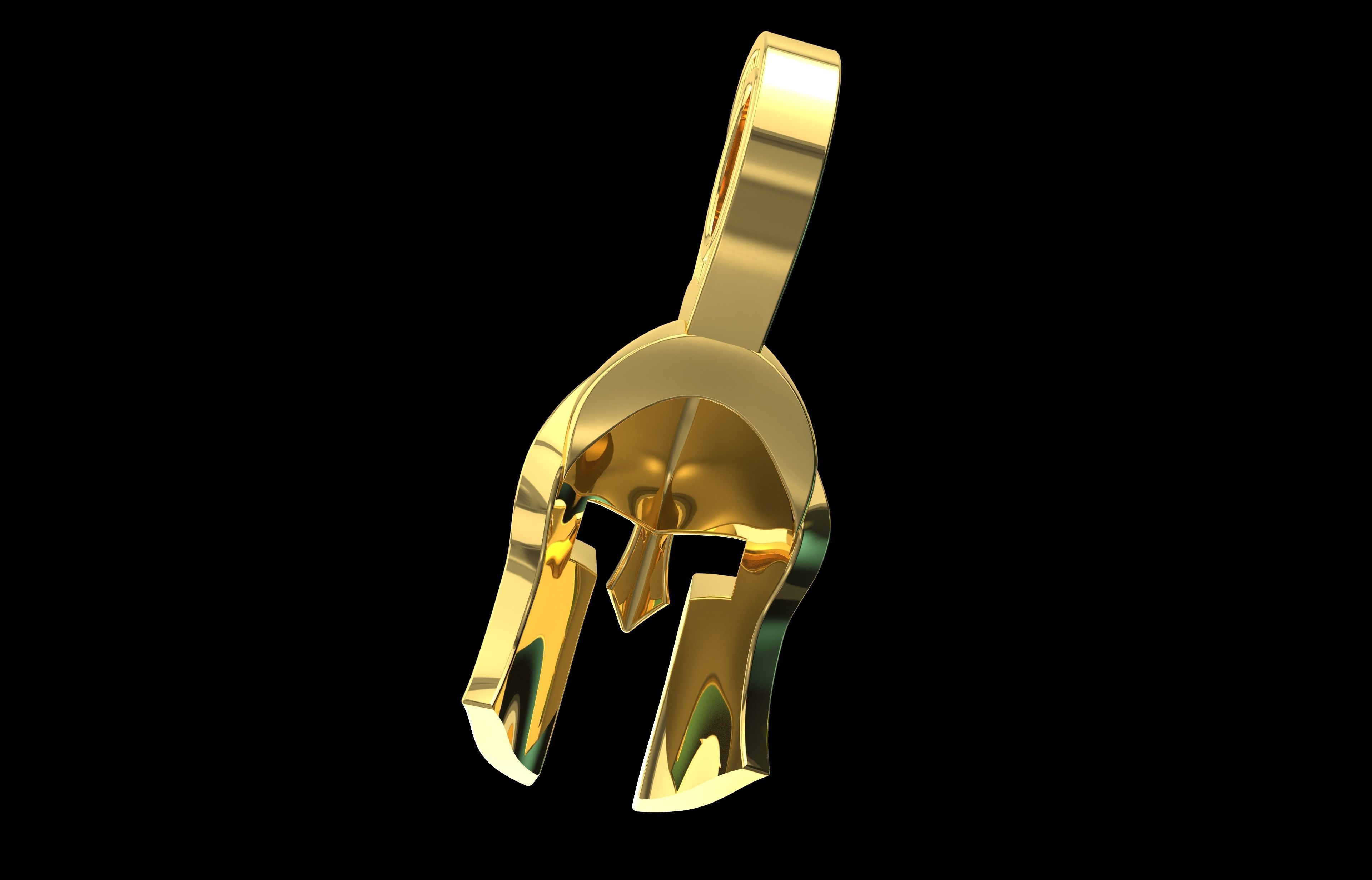 Spartan Hemlet Number 18 3D print model_21