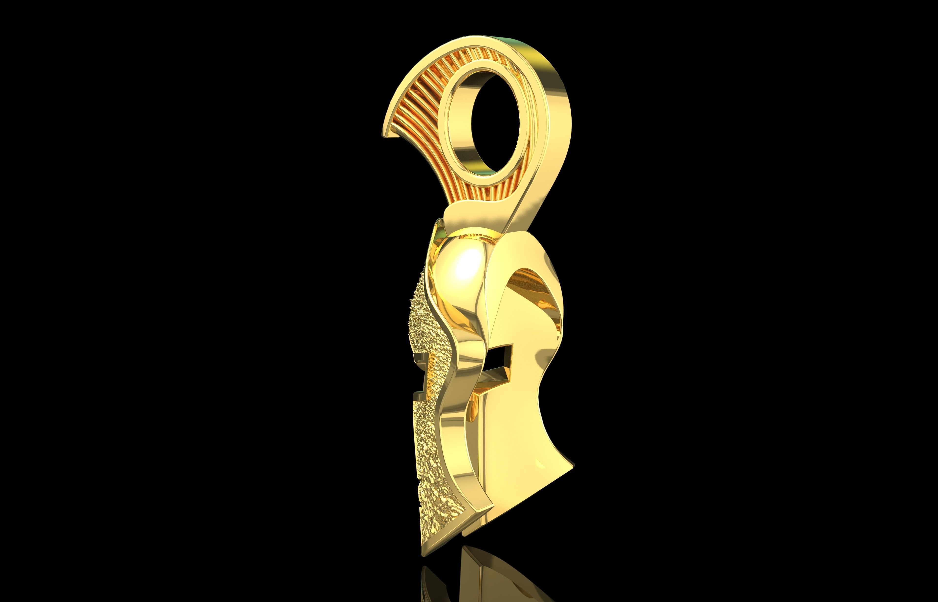 Spartan Hemlet Number 18 3D print model_12