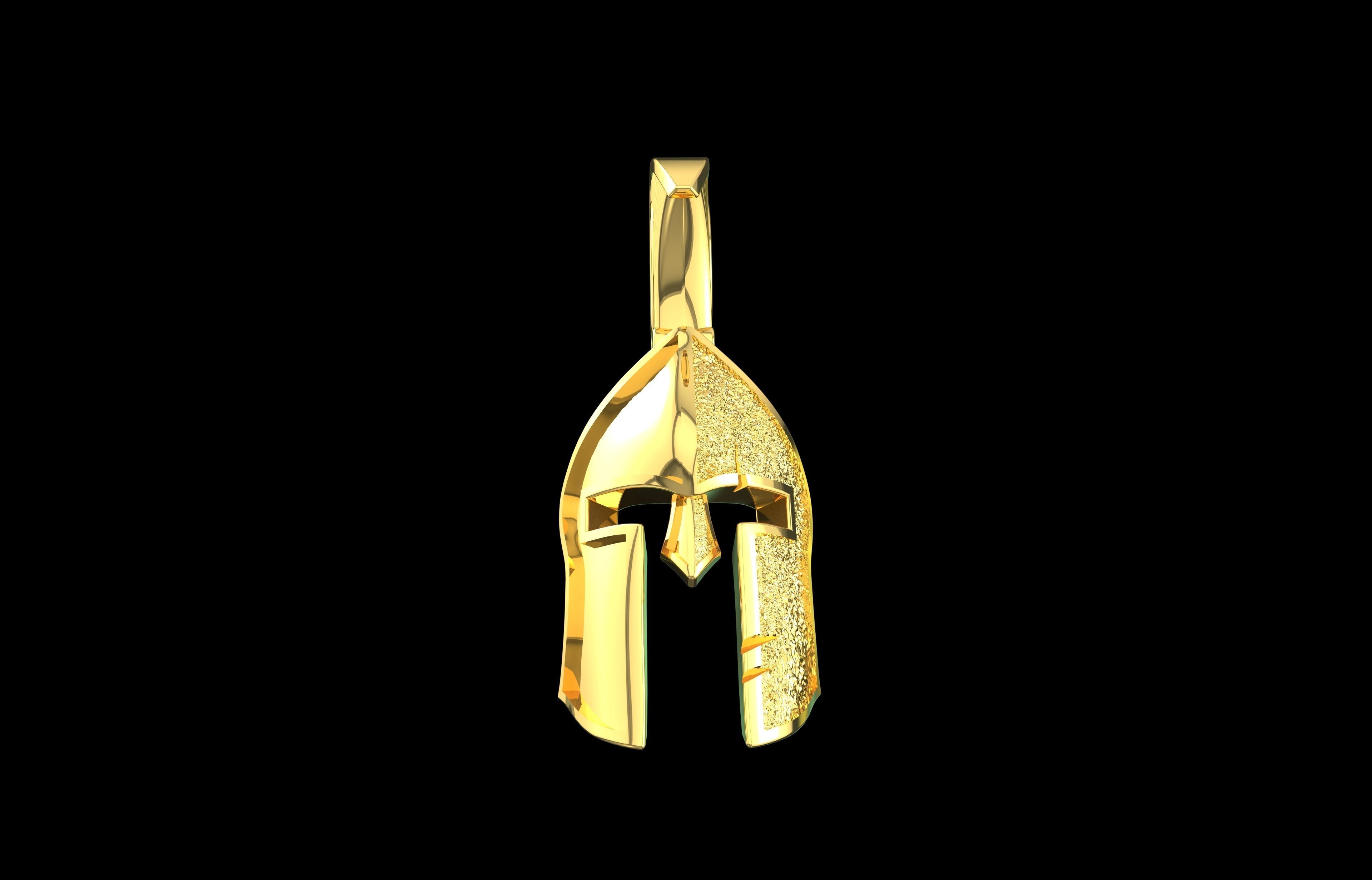 Spartan Hemlet Number 18 3D print model_4