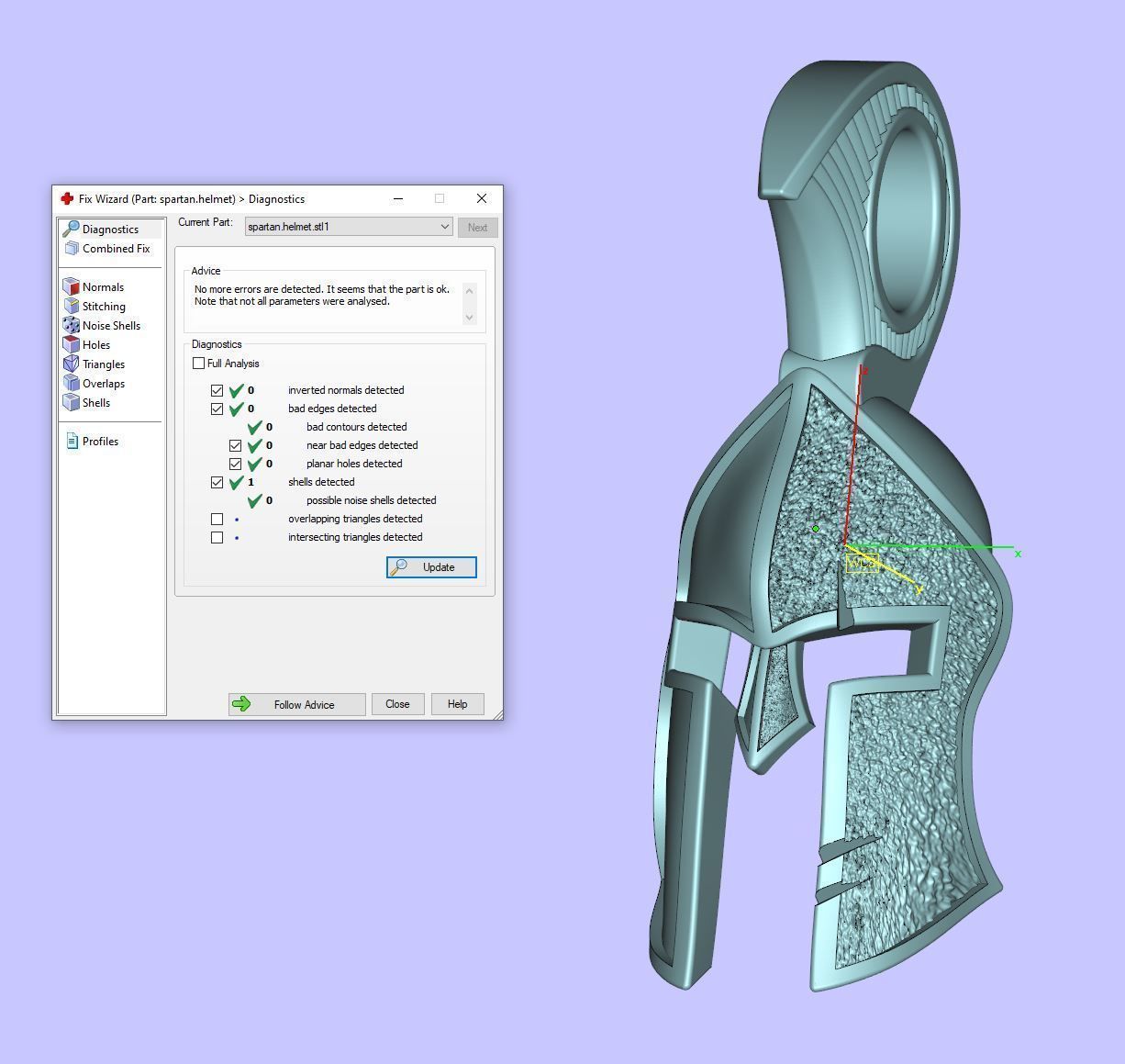 Spartan Hemlet Number 18 3D print model_39