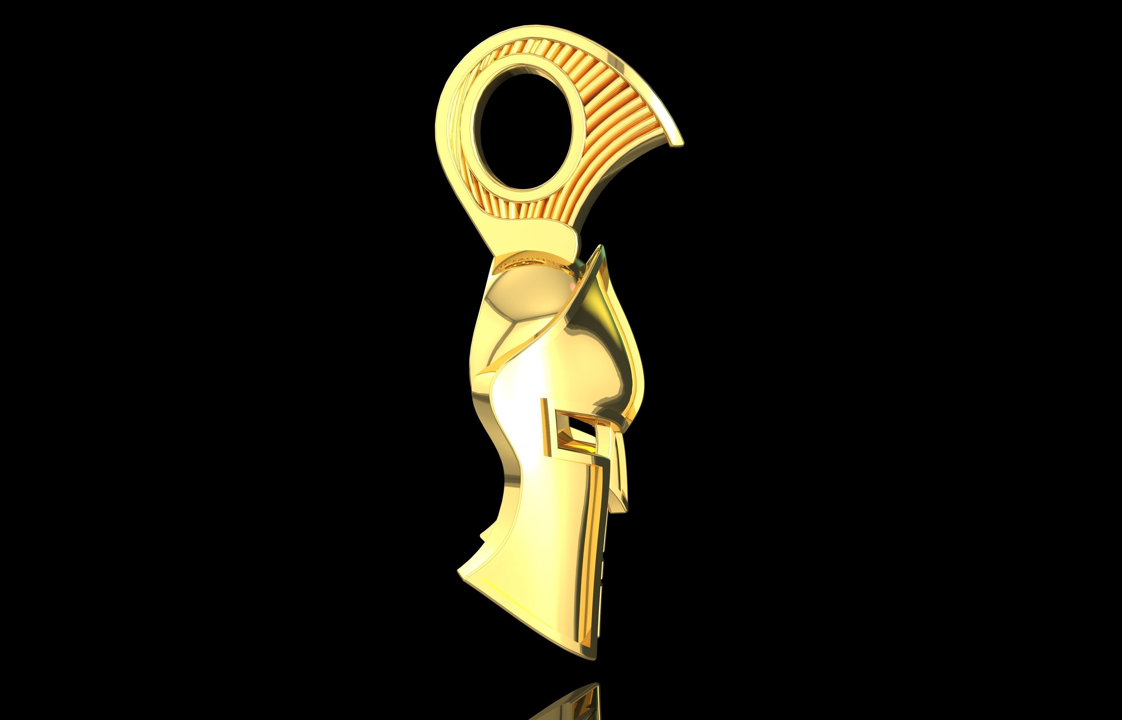 Spartan Hemlet Number 18 3D print model_17