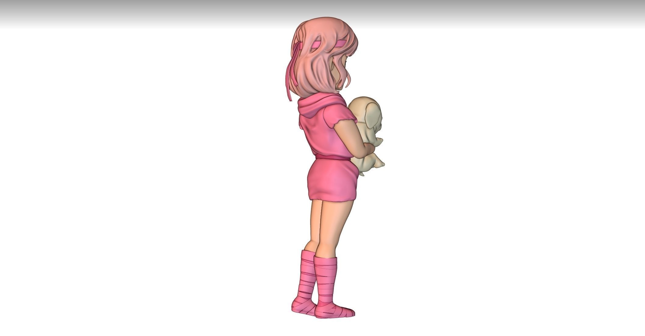 Lynn Bart Fist of the North Star Hokuto No Ken Ken il Guerriero 3D print model_13