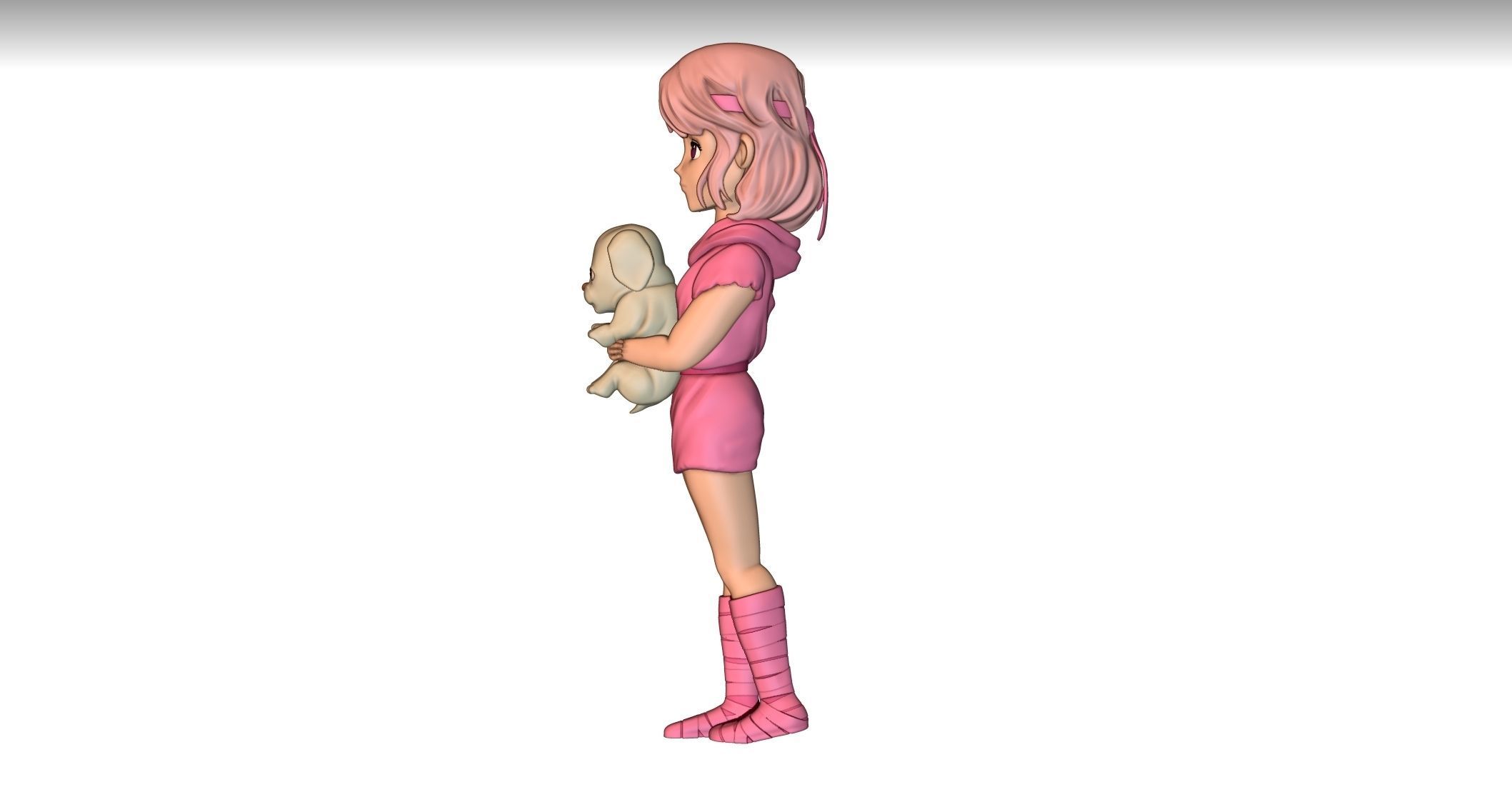 Lynn Bart Fist of the North Star Hokuto No Ken Ken il Guerriero 3D print model_11