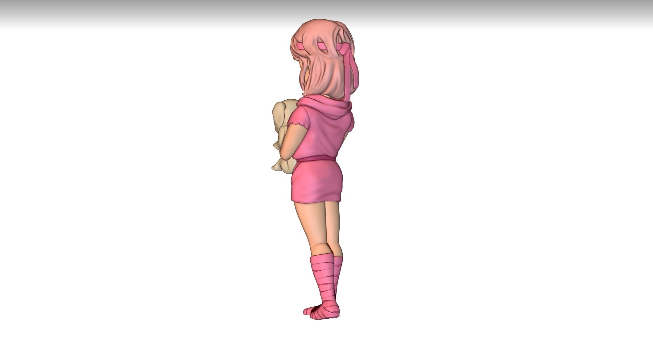 Lynn Bart Fist of the North Star Hokuto No Ken Ken il Guerriero 3D print model_12