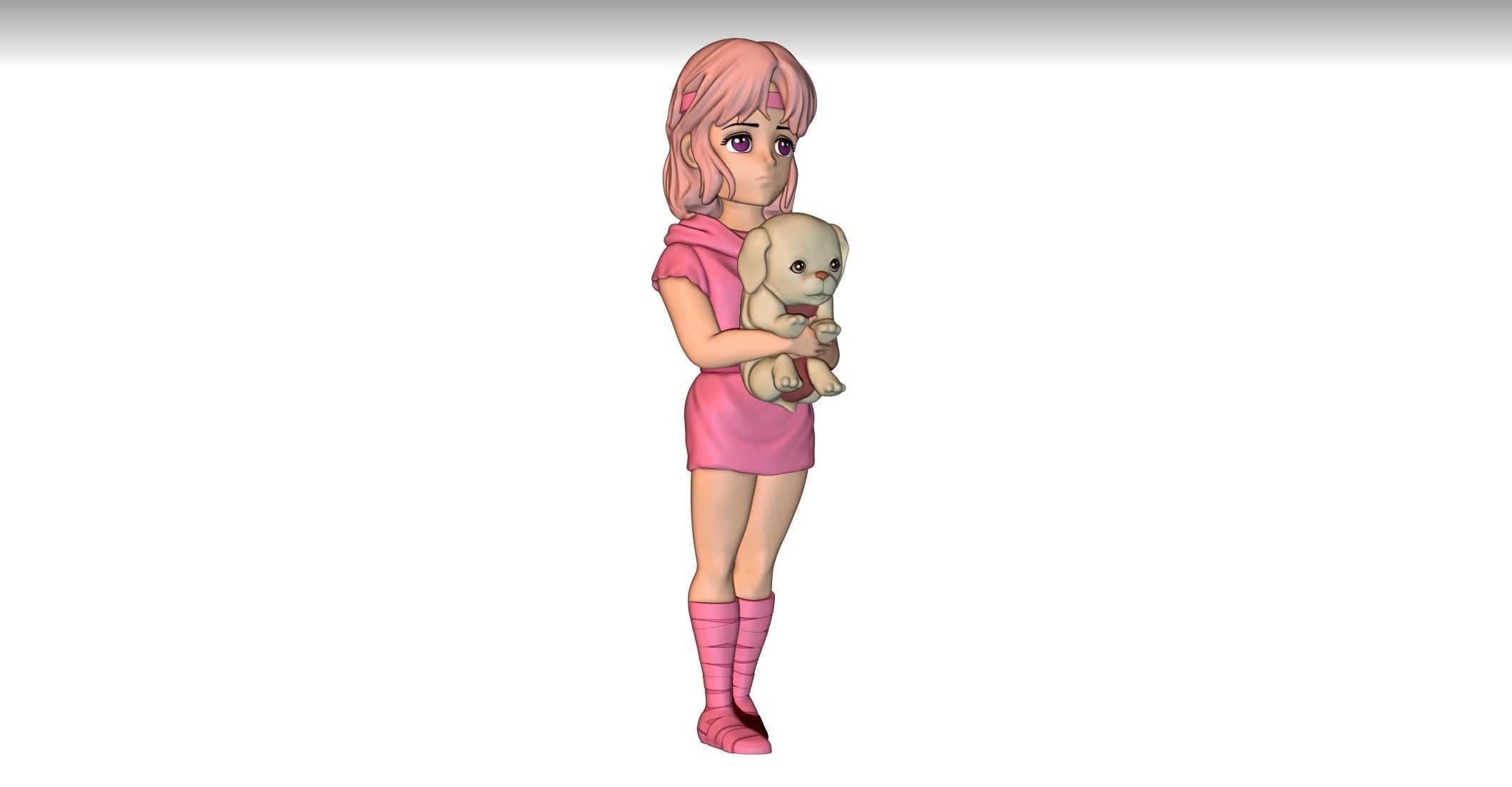 Lynn Bart Fist of the North Star Hokuto No Ken Ken il Guerriero 3D print model_10