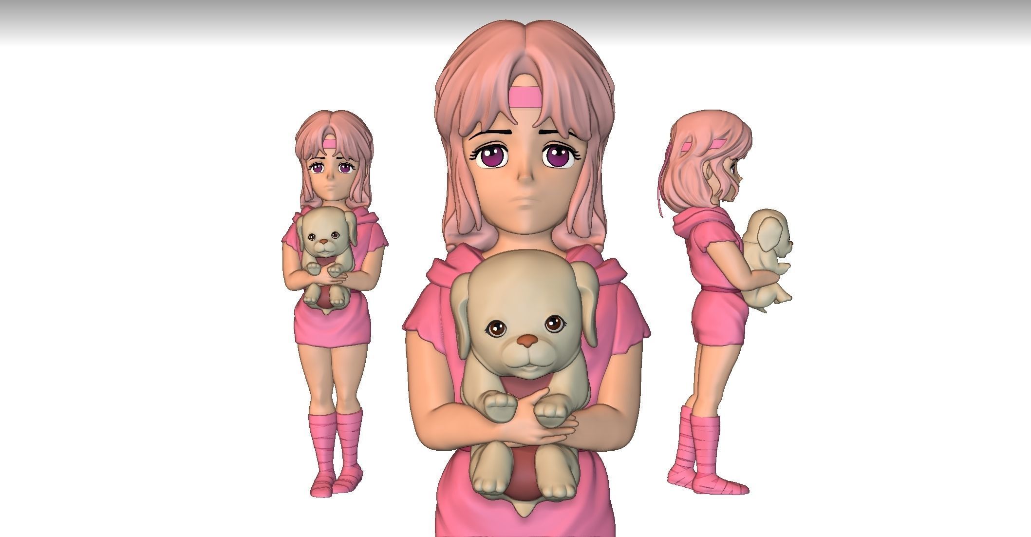 Lynn Bart Fist of the North Star Hokuto No Ken Ken il Guerriero 3D print model_4