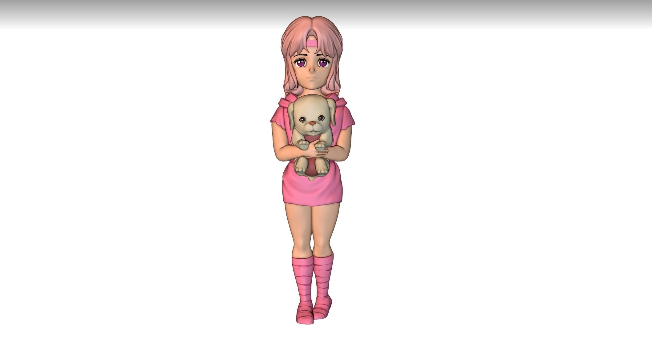 Lynn Bart Fist of the North Star Hokuto No Ken Ken il Guerriero 3D print model_14