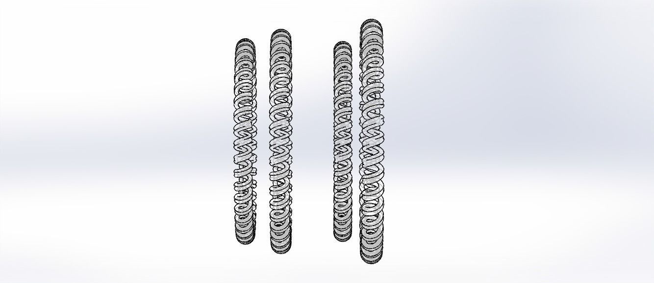 Elastic Coil Plastic Wristbands 3D print model_39