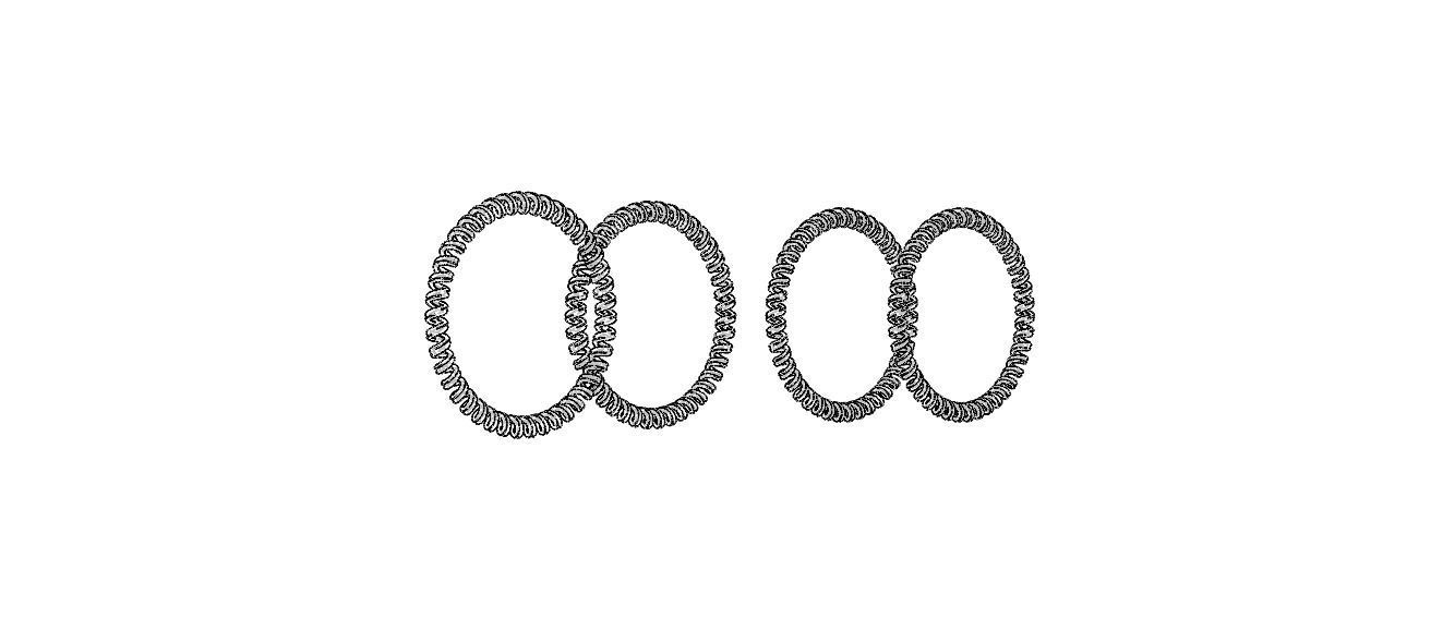 Elastic Coil Plastic Wristbands 3D print model_35