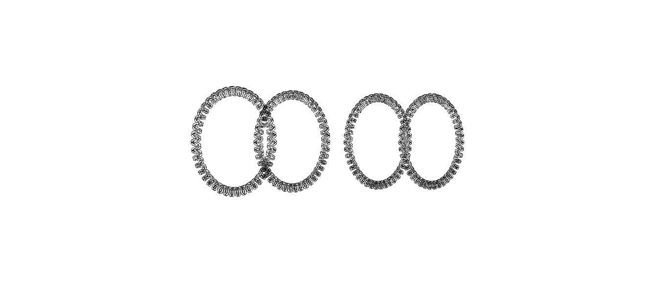 Elastic Coil Plastic Wristbands 3D print model_36