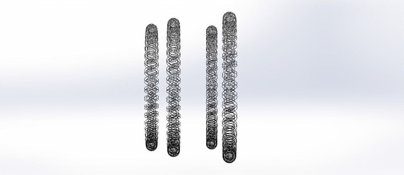 Elastic Coil Plastic Wristbands 3D print model_40