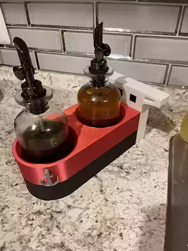 Oil Tanker  Style Oil Dispenser Holder